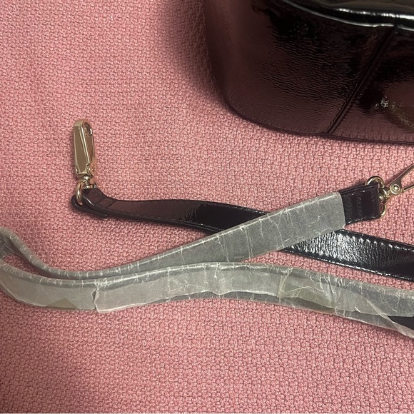 Kate Spade New York Cameron Street Miles Black Patent Leather Shoulder Bag - Picture 7 of 9